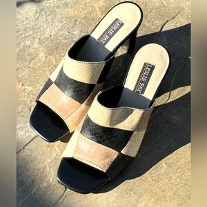 Leslie Fay Vanity color Black Multi size 6.5M